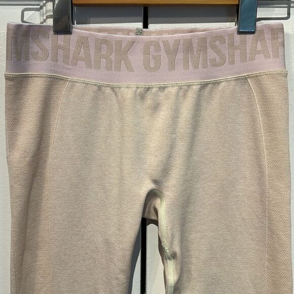 Gymshark Light‎ Pink Crop Leggings Size S Excellent Condition - Picture 2 of 13